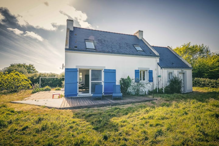 Maison Vue Campagne Proche Plage - Groix
