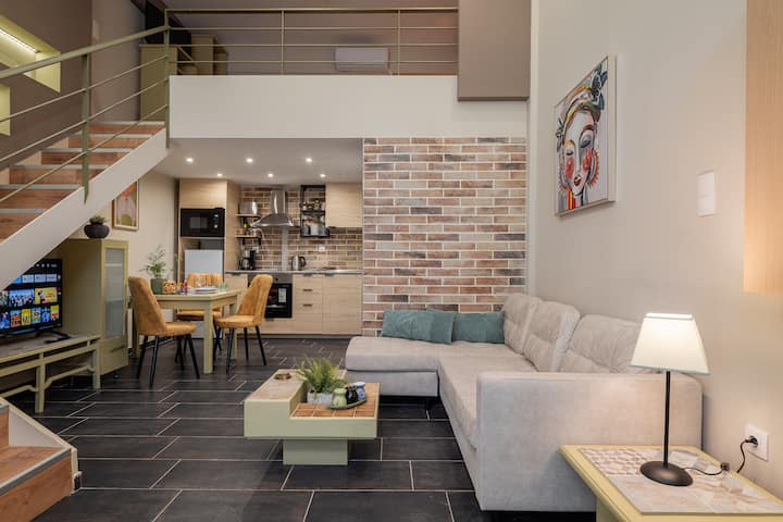 City Stay In The Center Of Athens 'A Modern Loft' - Athènes