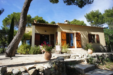 La Pinède, quiet, exceptional views