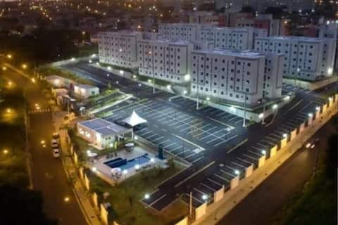 Entire Space Bauru Apartment