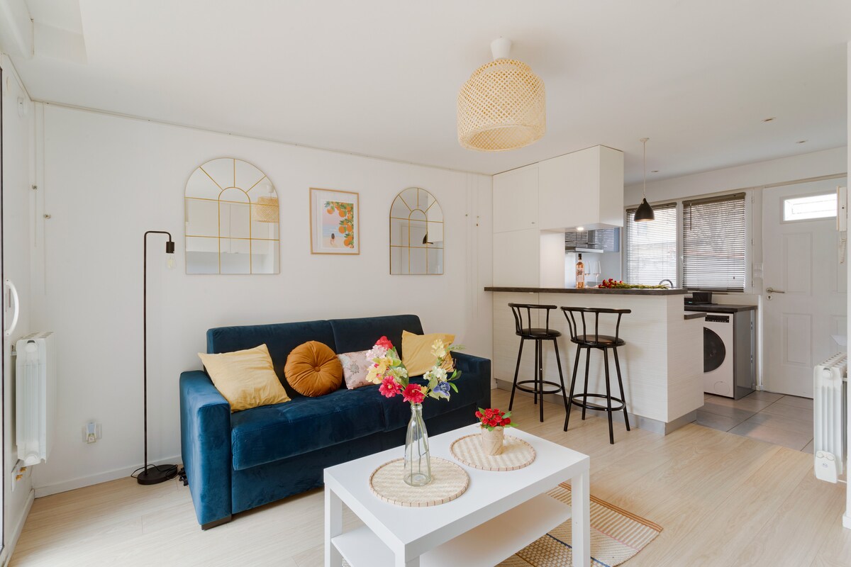 Popular Airbnb listing: P'tit Garden / Paris up to 3 people in Aulnay Sous Bois