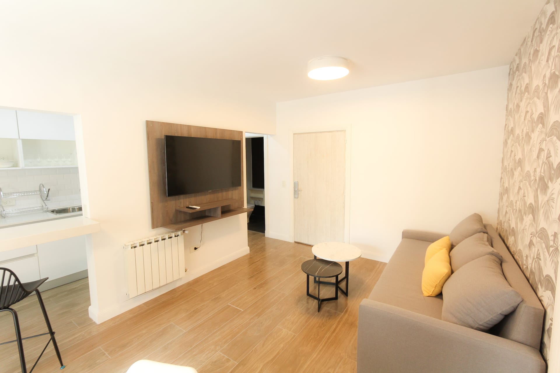 Apartamento de 1 quarto com piscina em Núñez