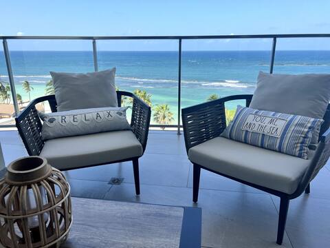 Delux oceanview on the Caribbean