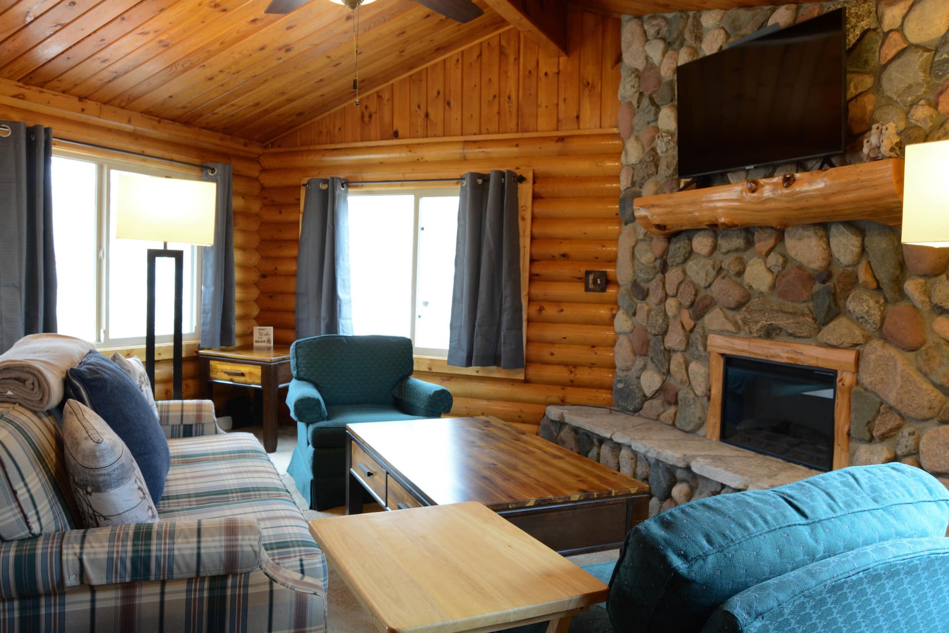Breezy Point Cabin. Book now for fall colors!