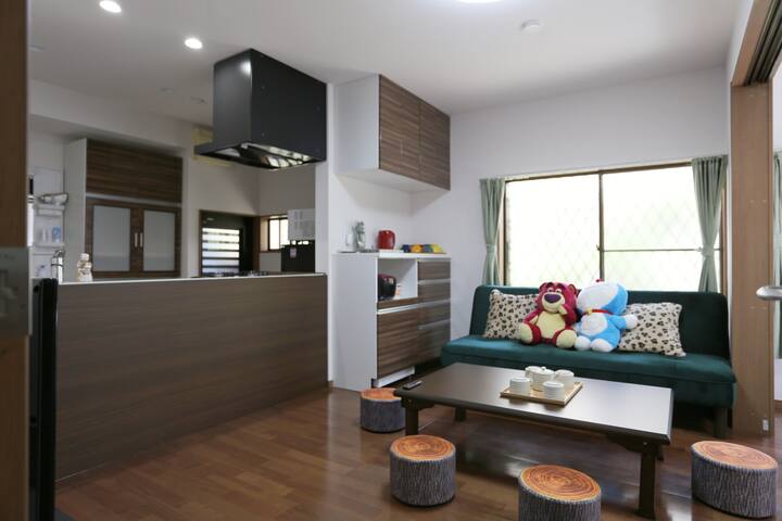 4bedroom独栋精致别墅，十条站6分，电车11分直达新宿