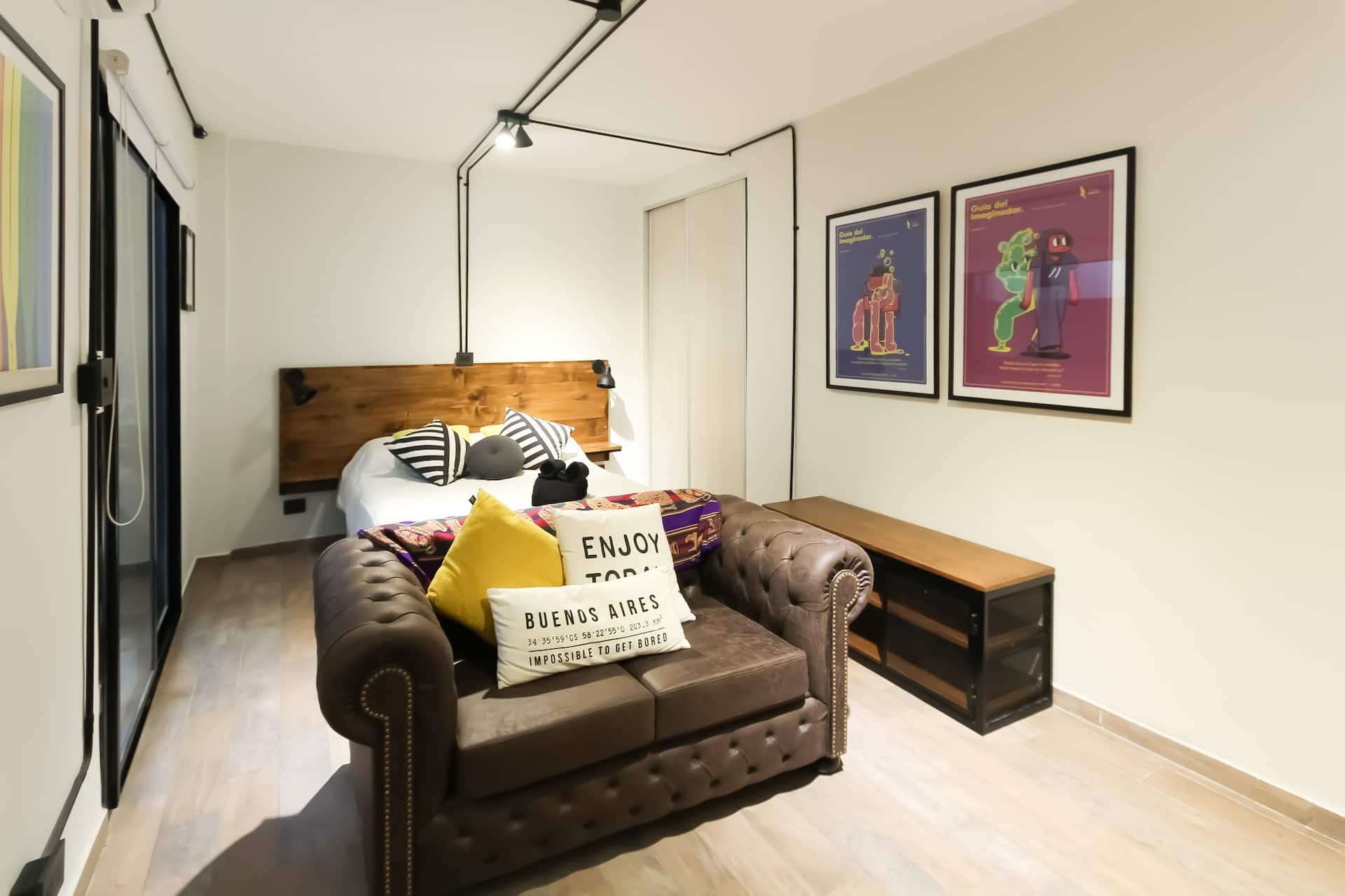 Apartamento de 1 dormitório em Palermo Soho, perto da Plaza Serrano