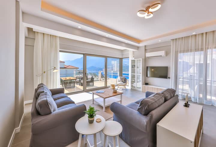 Villa Selge 4bdr 4.5bth Kaş Dogansa Villas - Kaş
