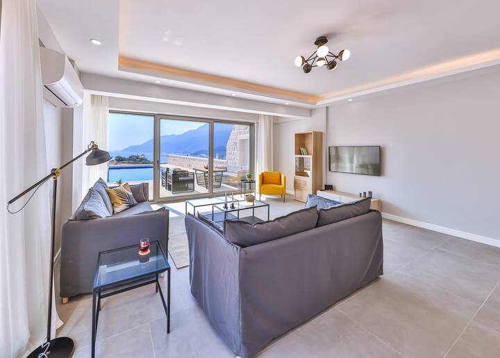 Villa Lidya 3bdr 3.5bth Kaş Dogansa Villas - カシュ