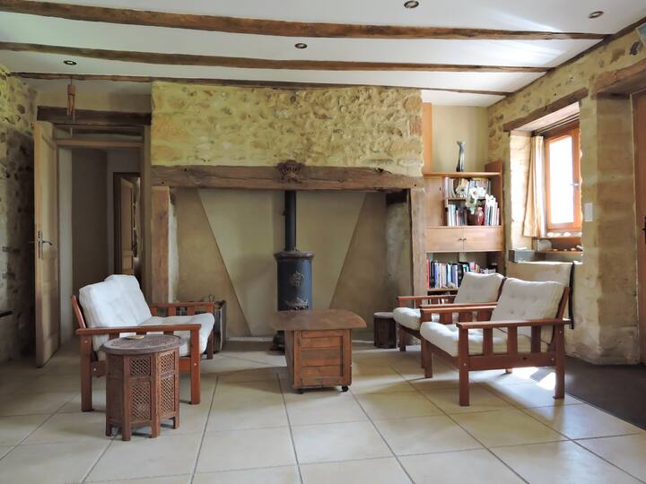 Maison 6/8 Pers Piscine Privée Plazac - Dordogne