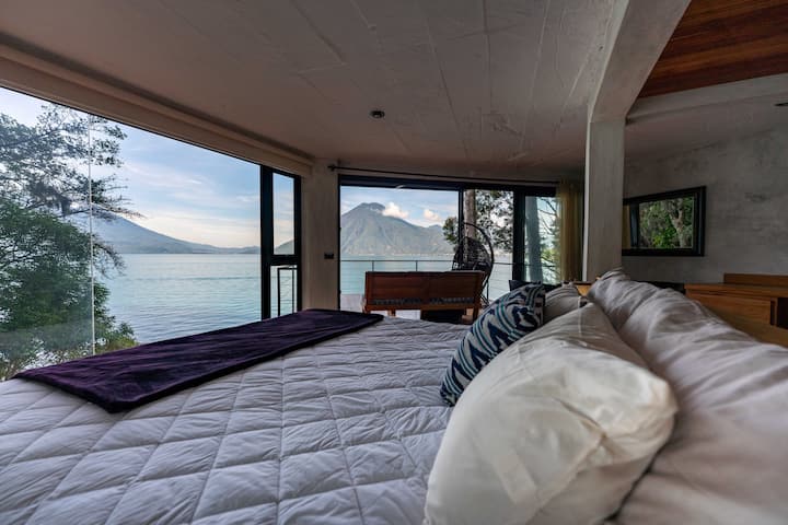 הנוף שלכם בבוקר מחדר השינה העליון.