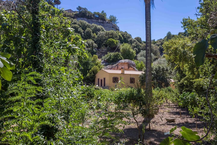 The Sardinian house in the valley