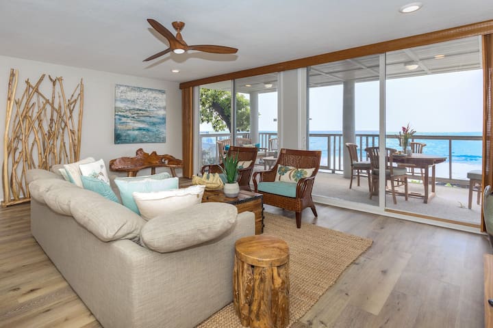 Oceanfront 4bedroom condo – sunsets and seaspray