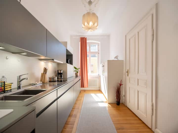 Balcony| Central | Spacious| Bunter Hund Apartment - 밤베르크
