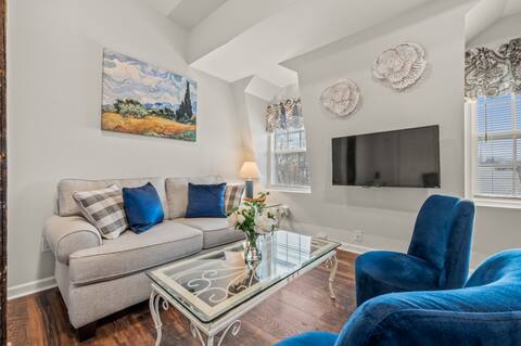 Factory turned cozy apartment