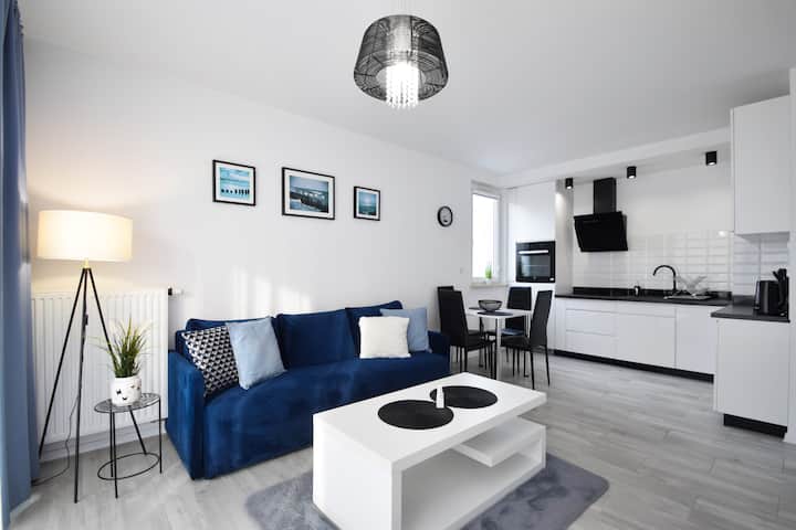Rentplanet - Bialy Dom Apartment - Kołobrzeg