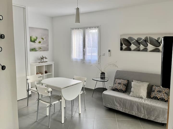 Charmant T2 Rez De Villa : Casa I Lecci - Propriano