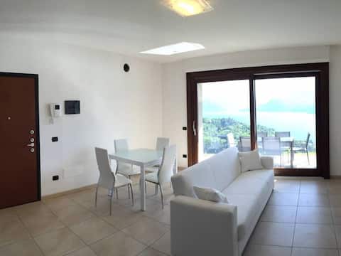 Anastasia's home lake view