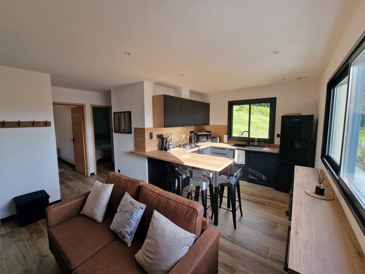 Top Airbnb: Beautiful villa in the countryside in a cozy corner. in Sartène