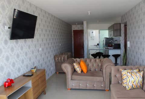 Centrally located and comfortable apartment, panoramic view.