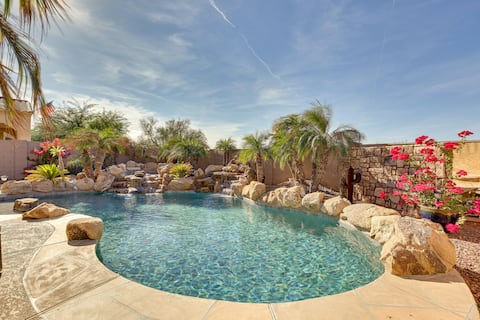 Top performing Airbnb: Resort sytle backyard w/private heated pool & spa! in Arizona