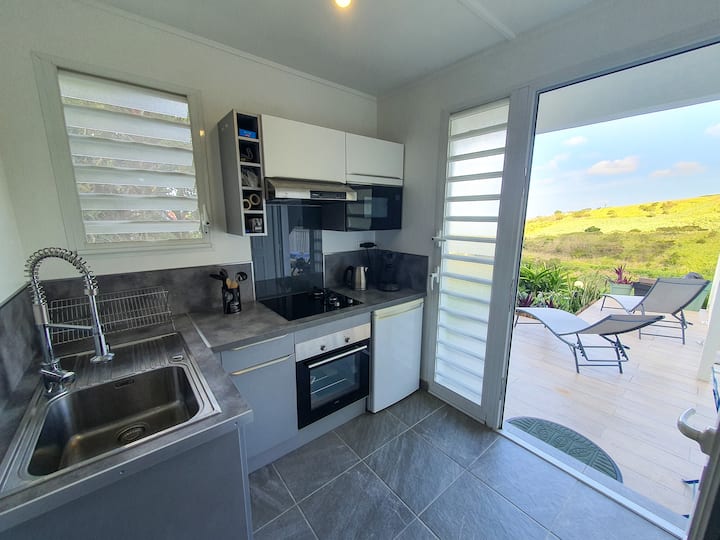 Studio Chez Anna - Vue Mer Et Piscine - Martinique