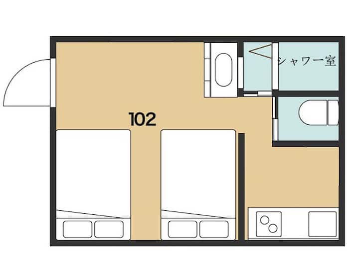 H102-ax/ 新宿エリアJr新大久保駅徒歩5分/ファミリー&カップルに最適 - Shinjuku City