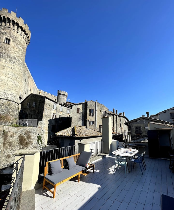 Terrasse Vue Château, Unique à Quelques Km De Rome - Bracciano