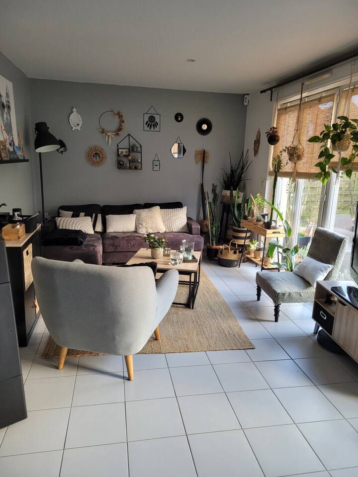 Maison Avec Jardin, 2 Chambres. - Lion-sur-Mer