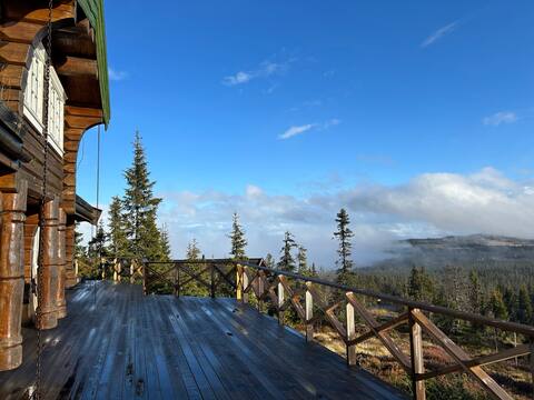 Spacious family cottage with lovely views in Valdres