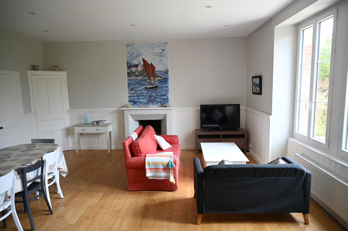 Top performing Airbnb: House 200 m from the beach in Clohars Carnoët