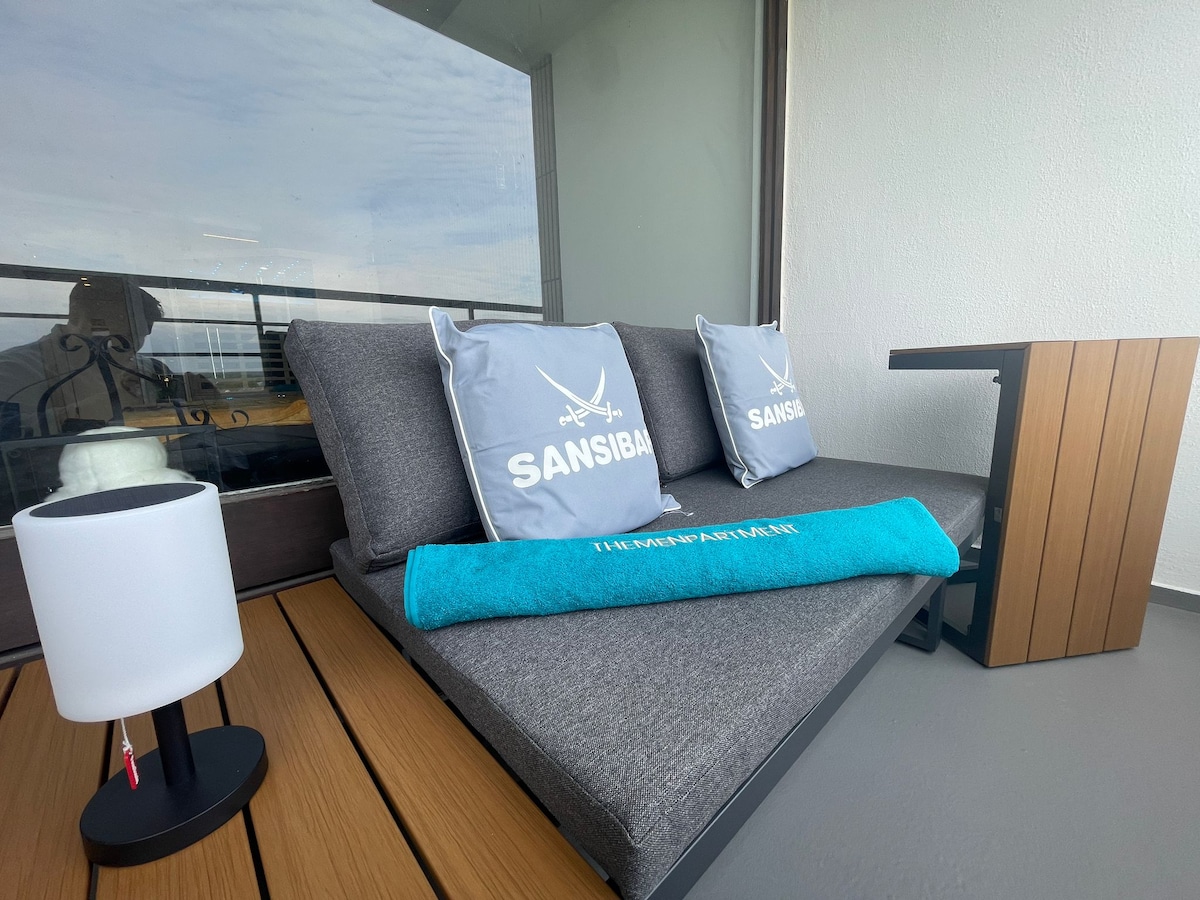 Top performing Airbnb: [Themenpartment5] Magic & SPA Skyline Aussicht in Feldmark