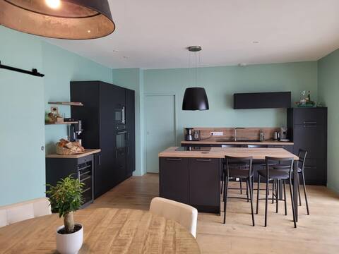 House with indoor pool and jacuzzi