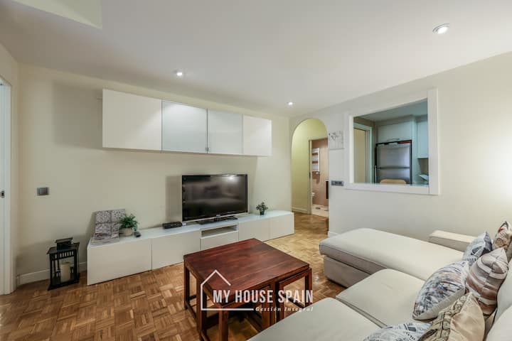 Myhousespain-tranquilo Apartamento Con Balcón - Chamartín