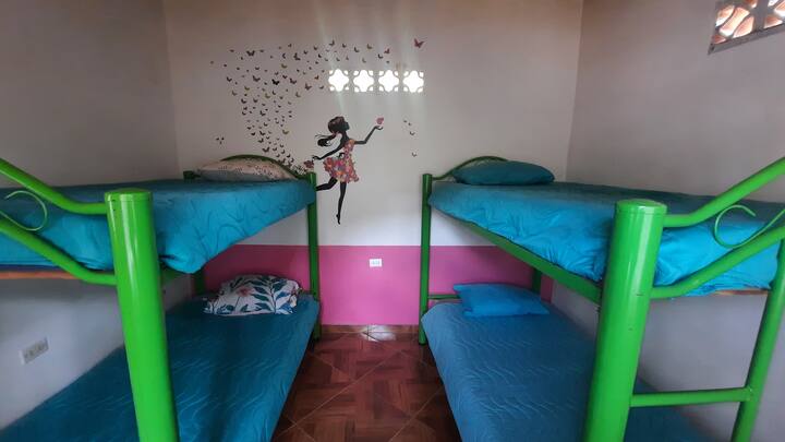 cette chambre est facultative au cas où vous auriez besoin de plus de chambres.