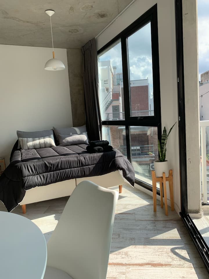 Apartamento mobiliado de 1 dormitório em Palermo Hollywood
