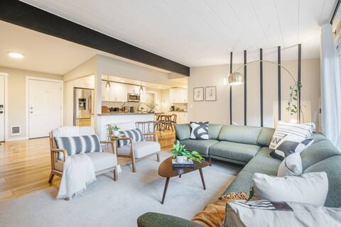 Family | King Bed | BBQ | Fire Pit | Mins to City