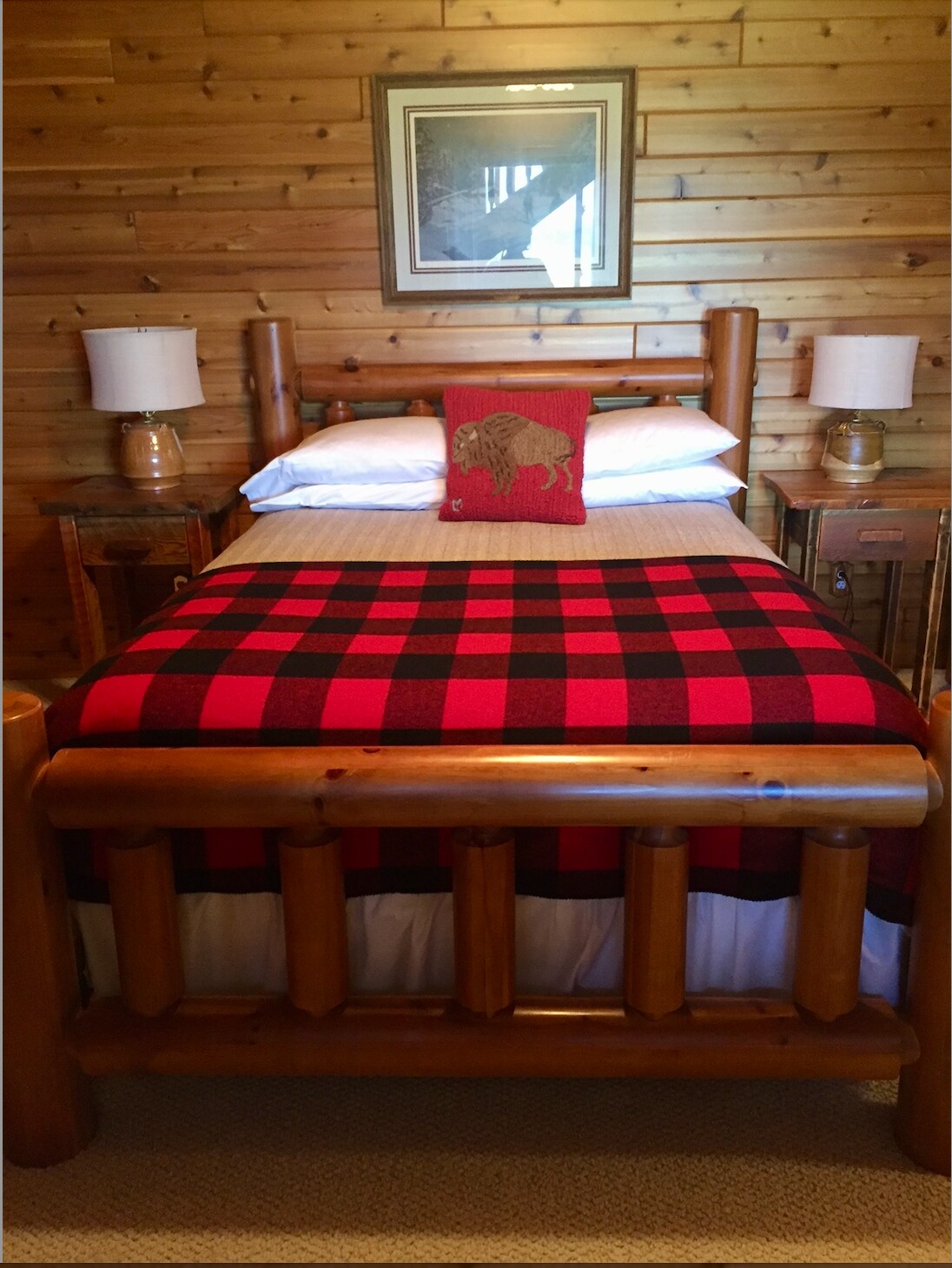 DORMITORIO DOBLE EN LA PLANTA BAJA.