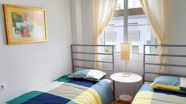 Casa Galeria's twin Bedroom