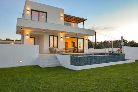 Nevma - modern villa [private heated pool]