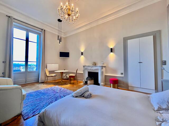 Entire home with Studio bedrooms in Aix Les Bains - Studio DANDY ~ Terrasse et vue Lac