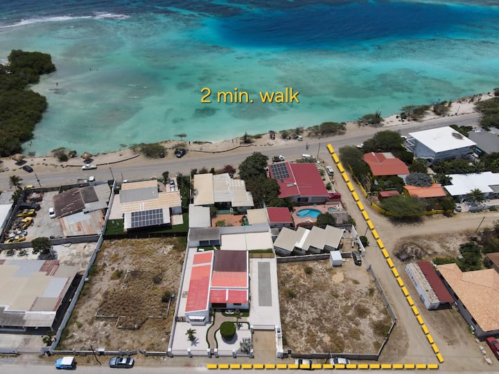 Beach House: Across The Beach at Mangel Halto!