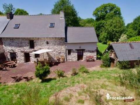 Barenton Gîte 12 berths
Brocéliande 
bath/Spa