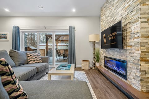 Fireside Oasis | Pergola | Fireplace | Hot Springs
