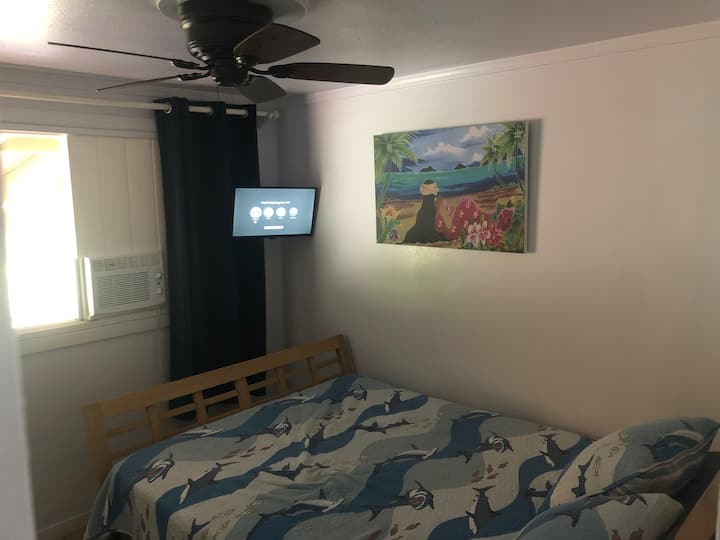 Spálne č.3 s klimatizáciou, ventilátorom a televízorom