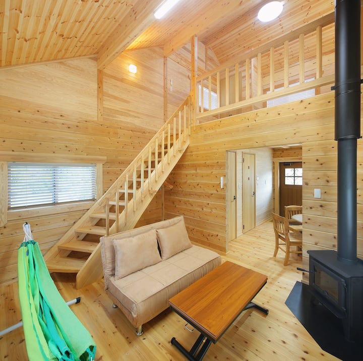 【Mt.aso View】 Scandinavian Style/log House/4ppl - Aso