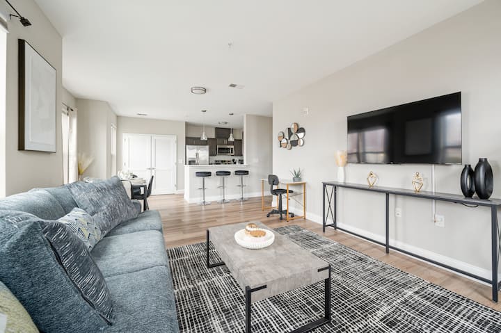 Luxbay Place 1bd/5 Min To Rutgers Newark/pkg Incl - Newark, NJ