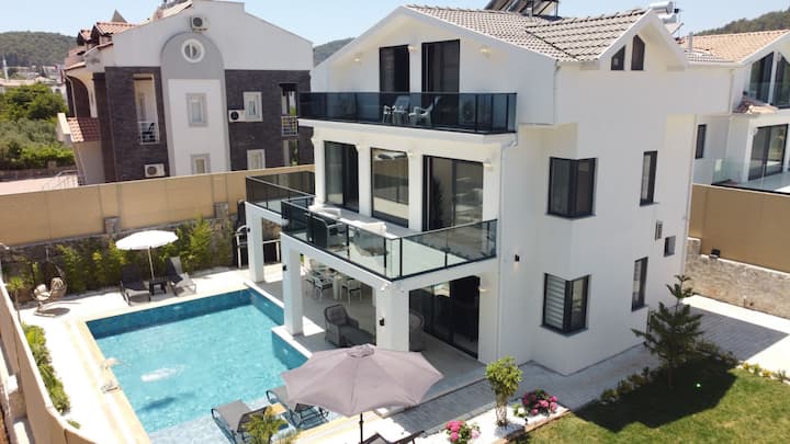 Fethiye ÖLüdeniz Hisarönü 4+1 Lüks Villa - Ovacık, Çeşme-Izmir, Türkei