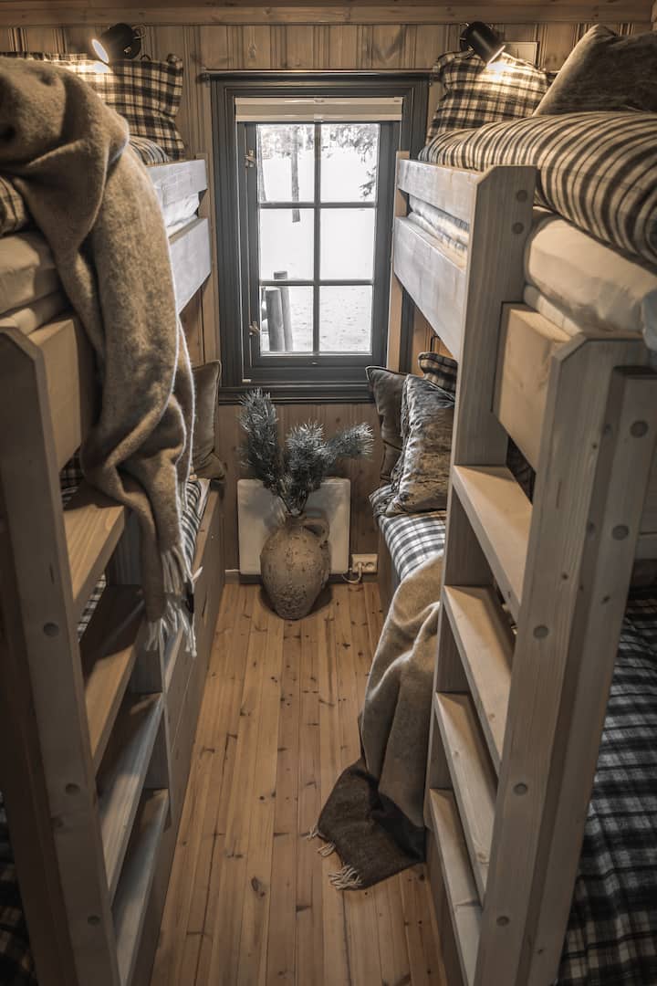 Soverom med køyesenger