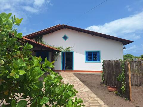 Linda casa de praia e rio na Barra Mamanguape