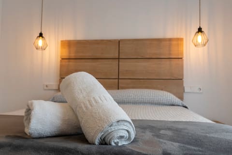 Popular Airbnb listing: El Sueño de la Mancha 1, Apartment with double bed. in Cuenca